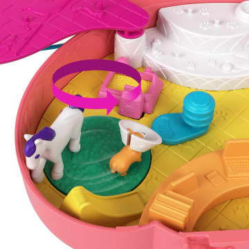 Polly Pocket Avec Shani Coffret Sac à Main Chat à Câliner - Image 4 of 6