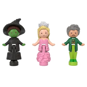 Polly Pocket Micro Dolls And Playset, Collector Wicked Compact With Hat And Bubble Accessories - Imagem 6 de 6