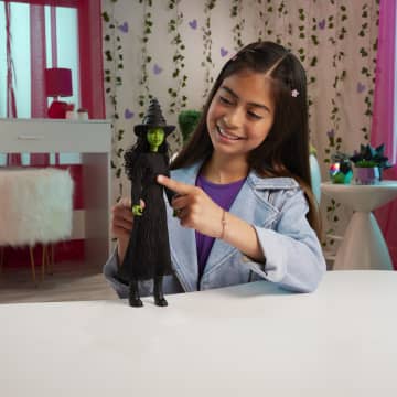 Universal Pictures' Wicked Singing Elphaba Fashion Doll, Posable With Removable Movie Fashions & Accessories - Image 2 of 6