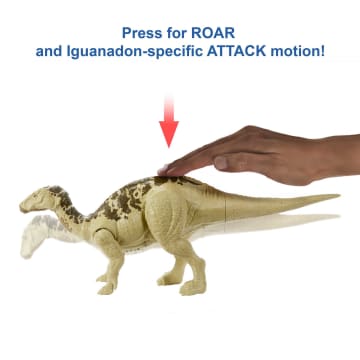 Jurassic World 2 Dinosaurs Roarin Strikers Iguanadon & Skorpiovenator - Image 3 of 5