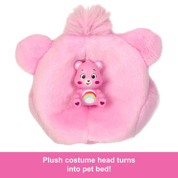 Barbie Cutie Reveal Care Bears Series Doll & Accessories in Cheer Bear Plush Costume, 10 Surprises - Image 5 of 6