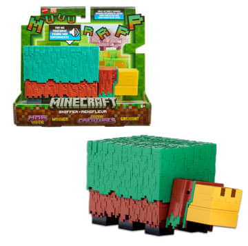 Minecraft Sniffer Action Figure With Game-Accurate Sounds, 3.25-inch Scale Collectible Toy - Imagem 1 de 6