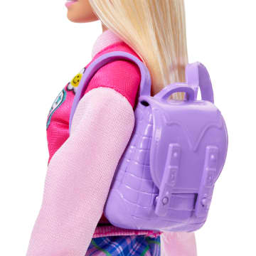 Barbie I Love School Toy Set With & 7 Accessories, Blonde Fashion Doll Wears Removable Look - Image 3 of 6
