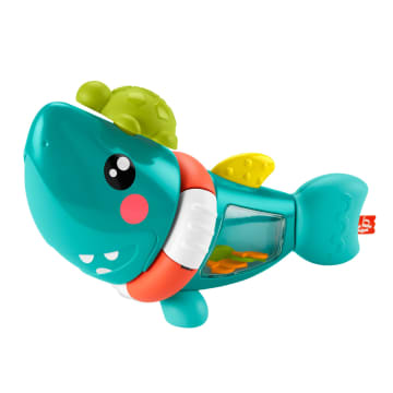 Fisher-Price Paradise Pals Baby Fine Motor Toy With Sensory Details, Busy Activity Shark - Imagem 1 de 6