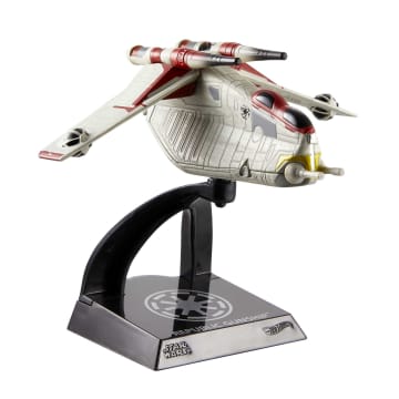 Hot Wheels Collector Veículo de Brinquedo Star Wars Armamento da República - Imagen 5 de 6
