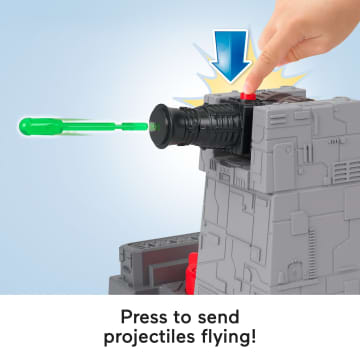 Imaginext Star Wars Death Star Turret Toy Cannon With Darth Vader Diecast Character Key - Imagem 5 de 6