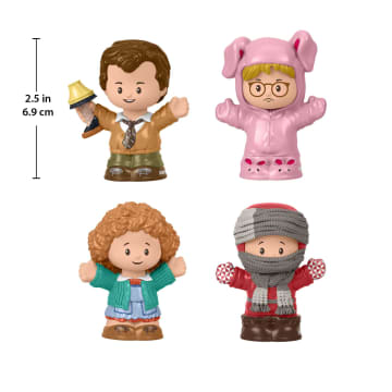Fisher-Price Little People Collector A Christmas Story Movie Special Edition Set For Fans, 4 Figures - Imagen 6 de 6