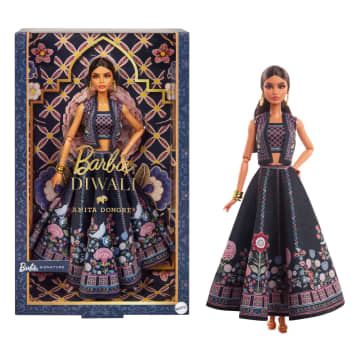 Barbie Signature Diwali Doll By Anita Dongre Wearing Festival Of Lights Look, Holiday Collectible