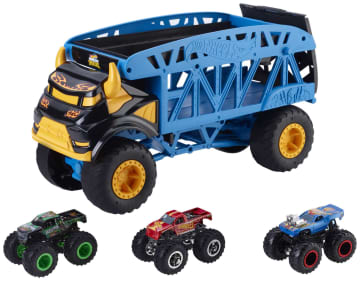Hot Wheels Monster Trucks Monster Mover+3 Trucks Vehicle - Image 1 of 5