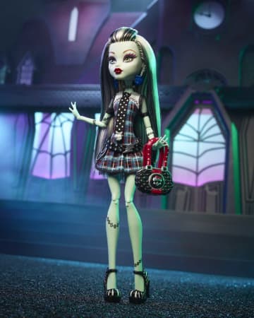 Monster High Frankie Stein Reproduction Doll With Doll Stand & Accessories - Image 2 of 6