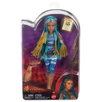 Disney Descendants: The Rise Of Red Fashion Doll & Accessory - Uma, Daughter Of Ursula - Imagen 6 de 6