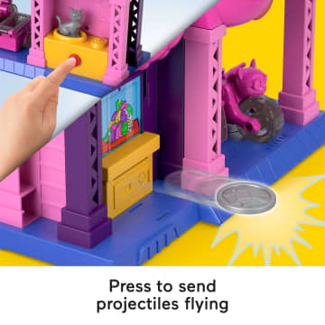 Imaginext DC Super Friends Catwoman Playhouse Playset With Figure & Accessories For Kids - Imagen 4 de 6