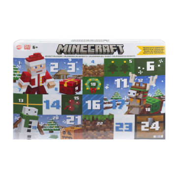 Minecraft-Calendrier de L’Avent-Figurines de 8,25Cm-17Accessoires - Imagen 1 de 6