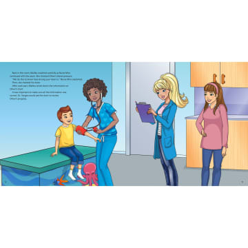 Barbie: You Can Be A Doctor Sticker Book (Ages 3 - 7) - Imagen 3 de 5