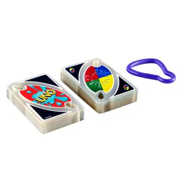 UNO Splash Card Game With Waterproof Cards And Portable Clip For Travel - Image 5 of 5