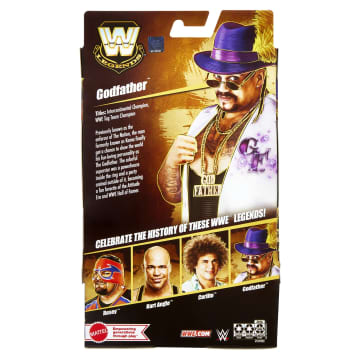 Wwe  Collection Elite  Legends  Série26  Figurine  Godfather - Imagen 3 de 3