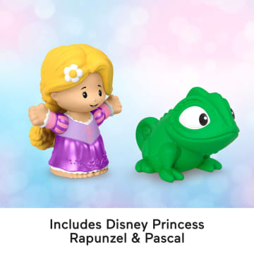 Disney Princess Rapunzel & Pascal Little People Toddler Figure Set, 2 Pieces - Image 3 of 6