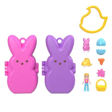 Polly Pocket Peeps Poupées et 2Coffrets6 Accessoires, Porte-Clés - Imagen 1 de 6