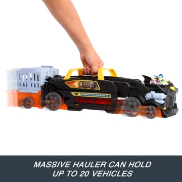 Hot Wheels Racerverse Batman's Escape Chase Track Set, Die-Cast Joker & Batman Toy Cars - Imagem 3 de 6