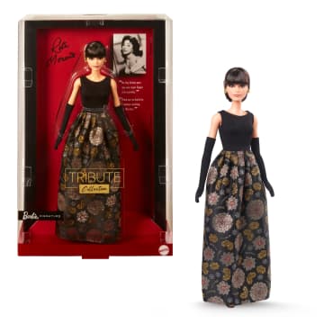 Barbie Tribute Collection Rita Moreno Collectible Doll in Black & Gold Gown - Image 1 of 6