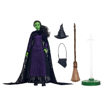 Universal Pictures’ Wicked Deluxe Elphaba Fashion Doll & Accessories With Braided Hair & Posability - Image 5 of 6