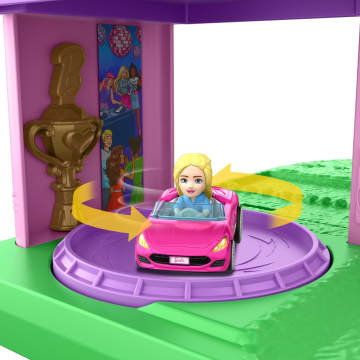 Hot Wheels  Racerverse  Coffret Piste  Course Spirale Barbie - Image 4 of 6