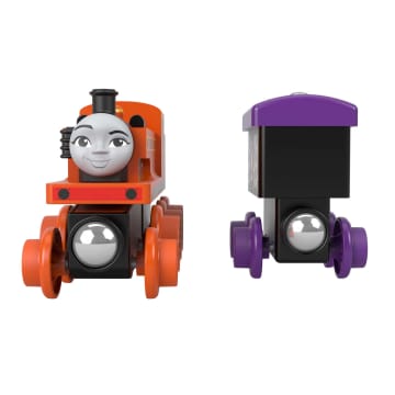 Fisher-Price Thomas et ses Amis Piste en Bois Locomotive Nia et Wagon - Image 3 of 6