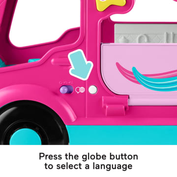 Fisher-Price Little People Barbie Little Dreamcamper Rv Playset With Music Lights & 2 Figures, Multilanguage Version - Imagen 3 de 6