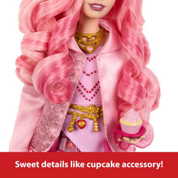 Disney Descendants: The Rise Of Red Fashion Doll & Accessory - Bridget, Young Queen Of Hearts - Imagen 3 de 6
