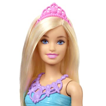 Barbie Dreamtopia Royal Doll, Blonde With Pink Skirt, Shoes And Hair Accessory - Imagem 2 de 6