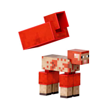 Minecraft  Niveau Diamant  Figurine Articulée  13,97Cm  Mouton - Imagen 3 de 6