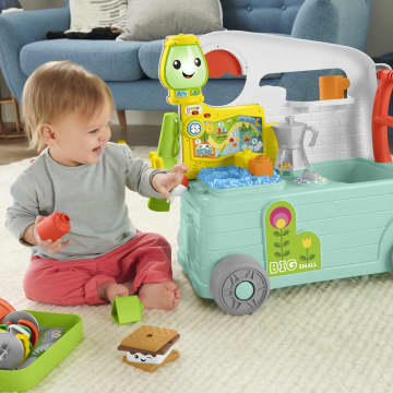 Fisher-Price Rires et Éveil Caravane en Balade 3 en 1, Centre D’Activités Musical Version Anglaise et Française - Image 3 of 6
