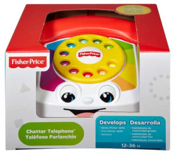 Fisher-Price Brinquedo para Bebês Novo Telefone Feliz - Imagem 4 de 4