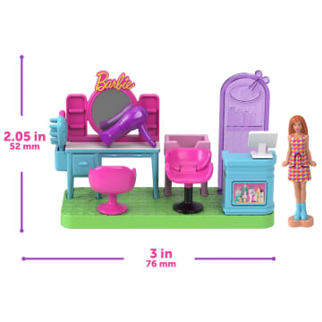 Barbie Mini Barbie Land Dreamhouse & 3 Playsets With 4 1.5-inch Dolls, Furniture & Accessories - Image 4 of 6