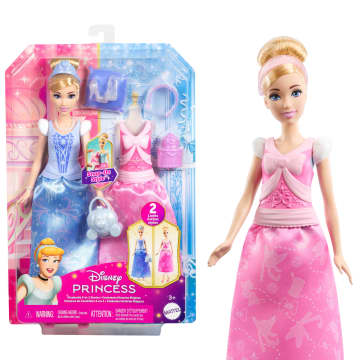Princesses Disney  Poupée Mode  Histoires de Cendrillon2-en-1 - Image 1 of 6