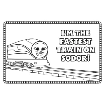 Thomas & Friends: Giant Coloring Book (Ages 3 - 6) - Imagem 6 de 6