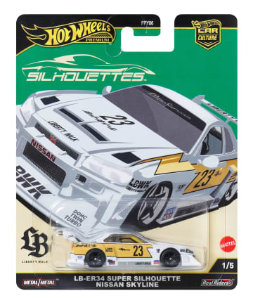Hot Wheels Collector Vehículo de Colección Auto LB-ER34 Super Silhouette Nissan Skyline - Image 6 of 6
