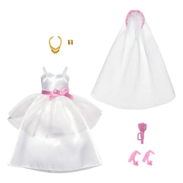 Barbie Clothes, Bridal Fashion Pack For Barbie Doll On Wedding Day - Image 1 of 3