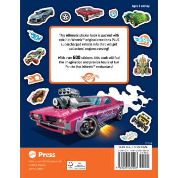 Hot Wheels: Giant Sticker Book (Ages 3 - 7) - Image 2 of 5