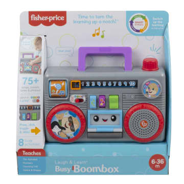 Fisher-Price Laugh & Learn Busy Boombox, Ages 6 To 36 Months - Image 6 of 6