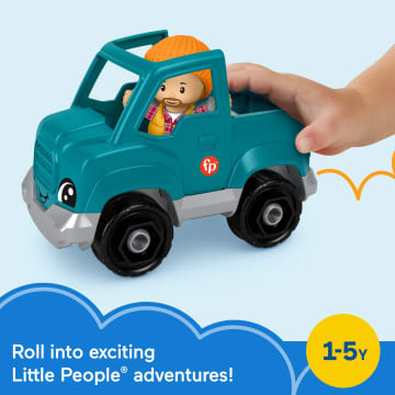 Fisher-Price Little People Pick-Up Truck Toy & Figure Set For Toddlers, 2 Pieces - Imagen 3 de 6