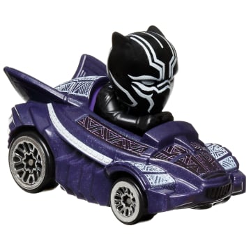 Hot Wheels RacerVerse Veículo de Brinquedo Black Panther no Jet - Image 4 of 5