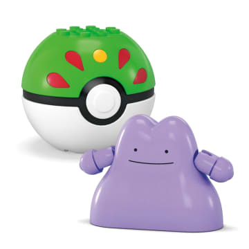 MEGA Pokémon Poké Ball 2-Pack Building Toy Kits With 2 Action Figures (42 Pieces) For Kids - Image 6 of 6