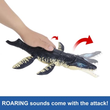 Jurassic World Wild Roar Kronosaurus Dinosaur Toy Figure With Sound - Imagen 4 de 6