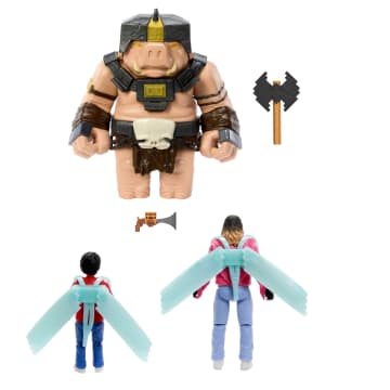 Minecraft – Coffret Figurines –Une Échappée Bien Pensée, 3 Fig./4 Acc. - Imagem 5 de 6
