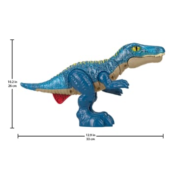 Imaginext Jurassic World Growl & Glow Baryonyx Dinosaur Toy With Lights Sounds & Chomping Action - Image 5 of 6
