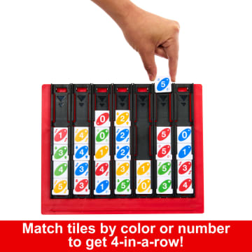 UNO Quatro Game For Adult, Family & Game Night, 2 To 4 Players, Ages 7 Years & Up - Image 3 of 6