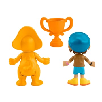 Barney Figura de Juguete Paquete de Billy y Mel - Imagem 5 de 6