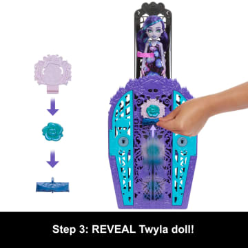 Monster High Skulltimate Secrets Garden Mysteries Playset, Twyla Doll With 19+ Surprises - Image 5 of 6