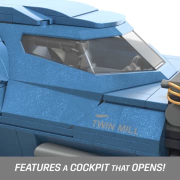 MEGA Hot Wheels Twin Mill Vehicle Building Kit (635 Pieces) For Collectors - Imagem 5 de 5